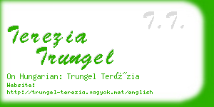 terezia trungel business card